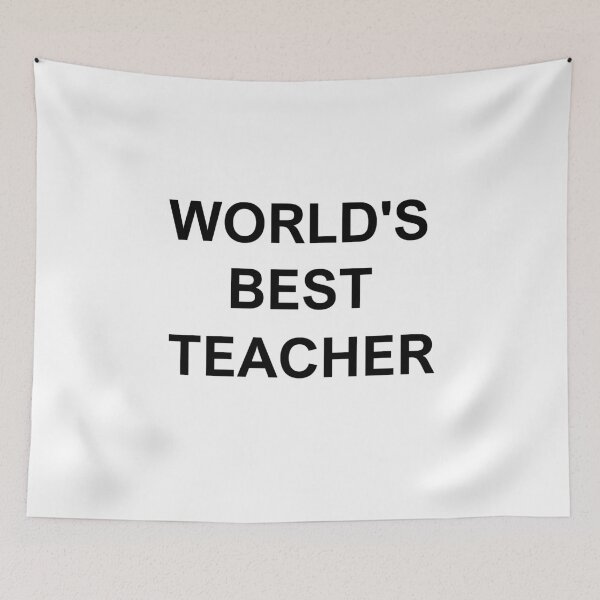 Item preview, World's best teacher designed and sold by happydaysfun.