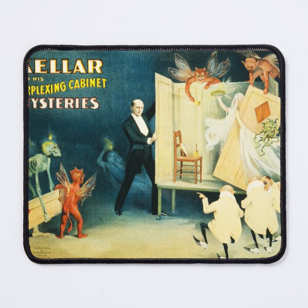 Item preview, Vintage Keller Illusionist Magic Magician poster art designed and sold by Vintage Designs +.