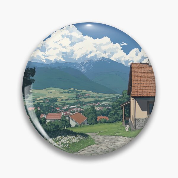 Item preview, North Macedonia landscape | Anime style designed and sold by ComicsFactory.