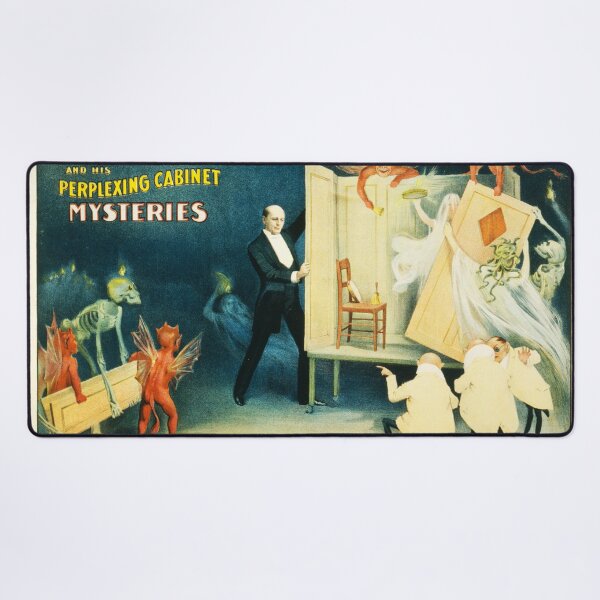 Item preview, Vintage Keller Illusionist Magic Magician poster art designed and sold by Vintage Designs +.