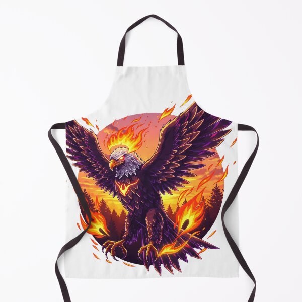 Item preview, Eagle in fire designed and sold by snow7767.