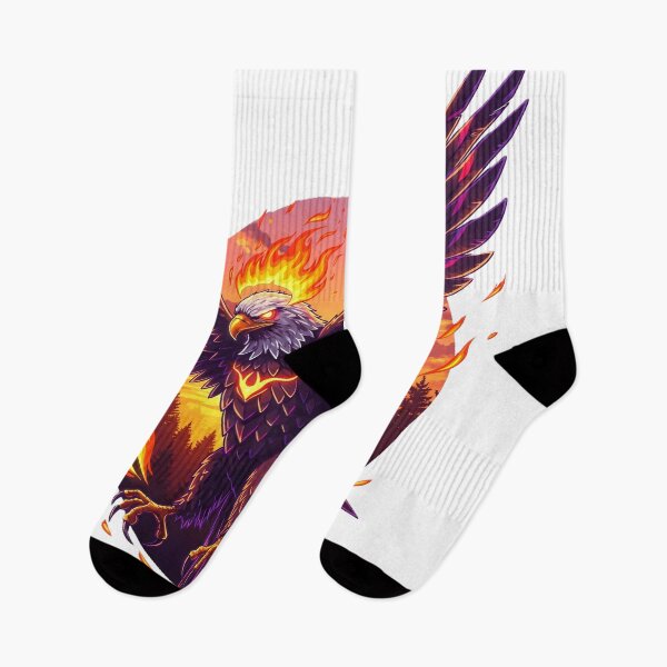 Item preview, Eagle in fire designed and sold by snow7767.