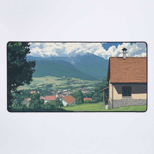 Item preview, North Macedonia landscape | Anime style designed and sold by ComicsFactory.