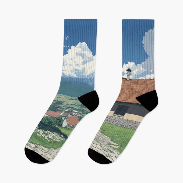 Item preview, North Macedonia landscape | Anime style designed and sold by ComicsFactory.