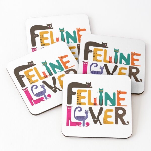 Item preview, Feline Lover: Whimsical Cats in Every Letter designed and sold by andrex66.
