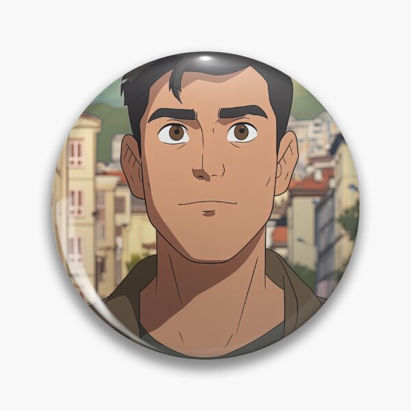 Item preview, North Macedonian man | Anime style designed and sold by ComicsFactory.