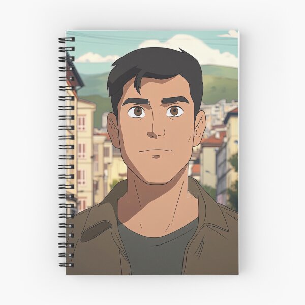 Item preview, North Macedonian man | Anime style designed and sold by ComicsFactory.