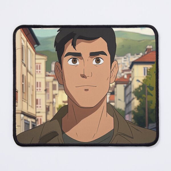 Item preview, North Macedonian man | Anime style designed and sold by ComicsFactory.