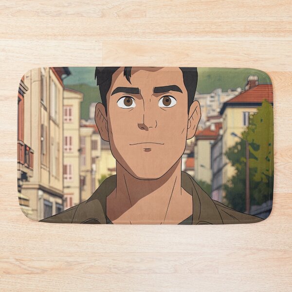 Item preview, North Macedonian man | Anime style designed and sold by ComicsFactory.