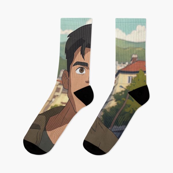 Item preview, North Macedonian man | Anime style designed and sold by ComicsFactory.