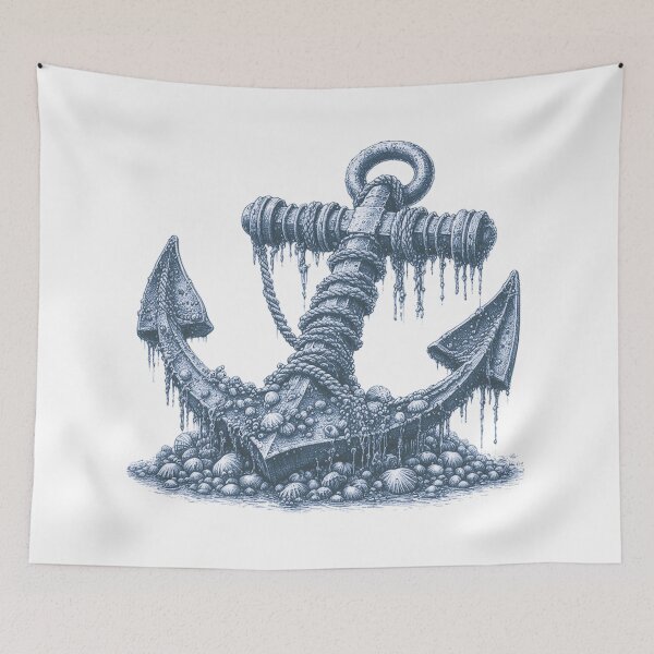 Item preview, Old Ship Anchor designed and sold by Tenpaces.