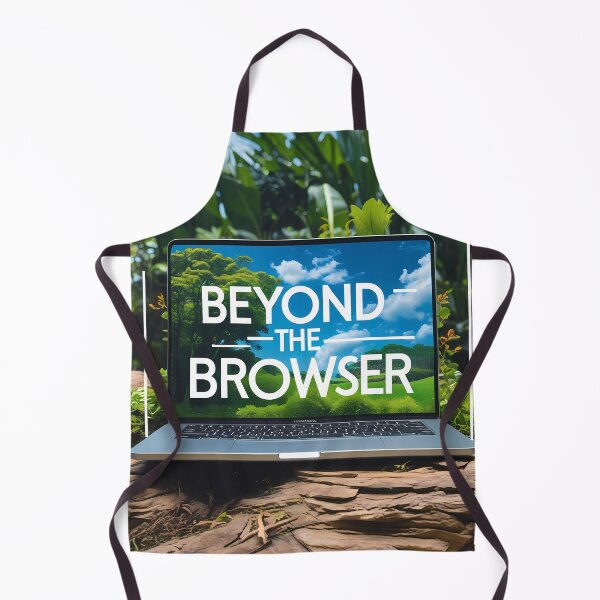 Item preview, Beyond the Browser: Closed Laptop with Vibrant Outdoor Scene designed and sold by zoughlal.