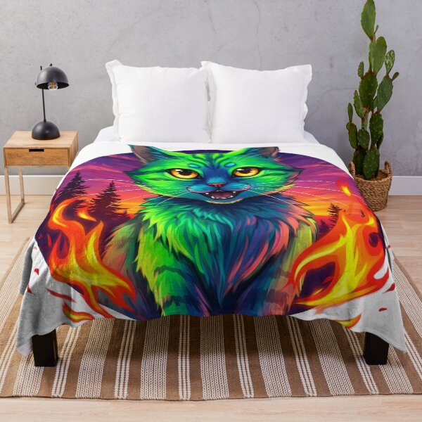 Item preview, Cat in forest designed and sold by snow7767.