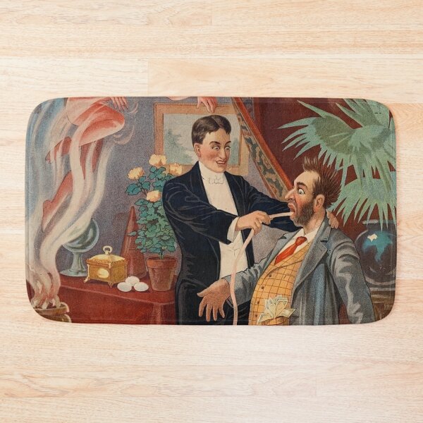 Item preview, Vintage Magic Illusionist Poster art designed and sold by Vintage Designs +.