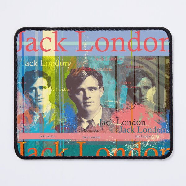 Item preview, Jack London, writer designed and sold by Mauswohn.
