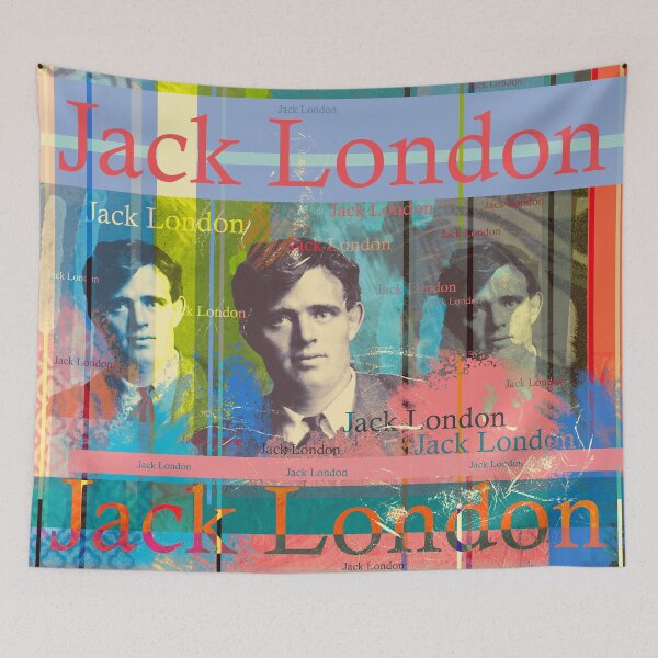 Artikelvorschau, Jack London, Schriftsteller entworfen und verkauft von Mauswohn.
