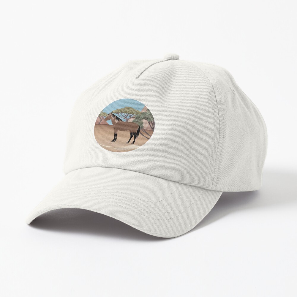 Aperçu de l'œuvre Casquette Dad Hat créée et vendue par WebEquitation.