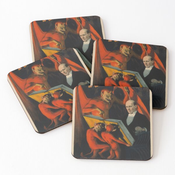Item preview, Kellar Vintage magic magician illusionist poster art designed and sold by Vintage Designs +.