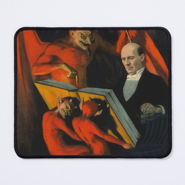 Item preview, Kellar Vintage magic magician illusionist poster art designed and sold by Vintage Designs +.