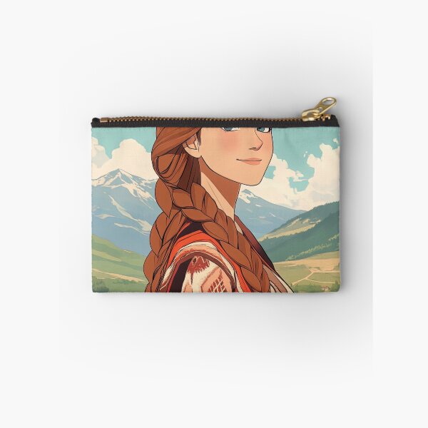 Item preview, North Macedonian woman | Anime style designed and sold by ComicsFactory.