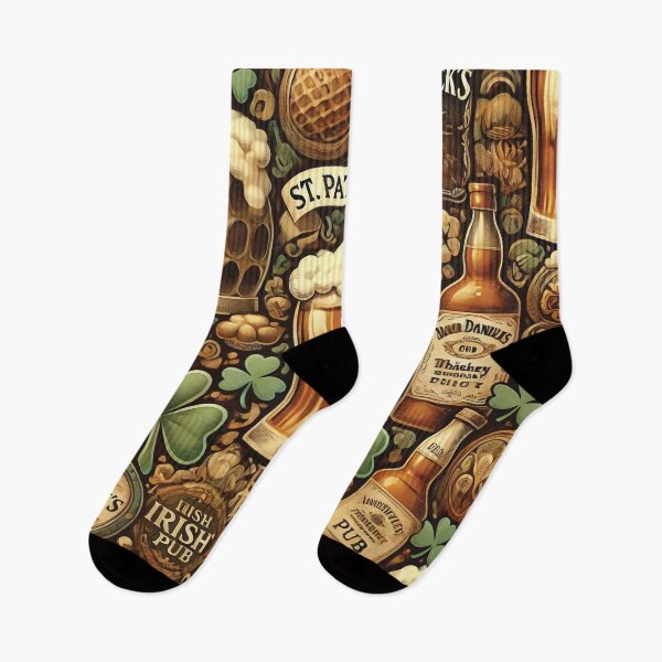 Item preview, Rustic Irish Pub St. Patrick’s Day Pattern designed and sold by Baharaby.