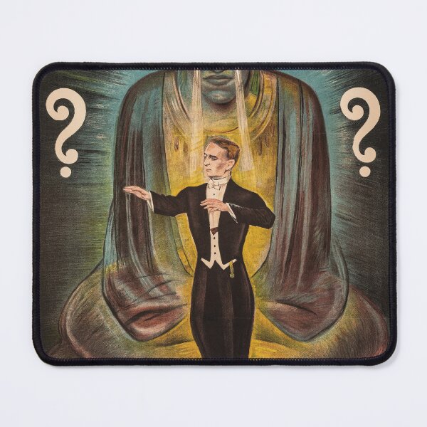Item preview, Vintage Illusionist magic magician poster art design designed and sold by Vintage Designs +.