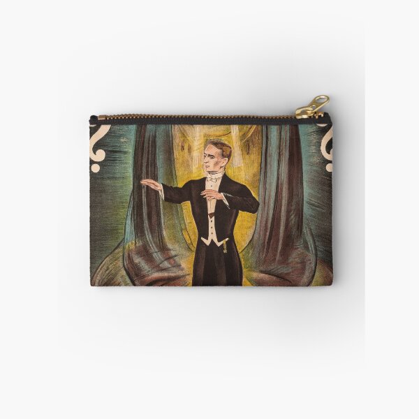 Item preview, Vintage Illusionist magic magician poster art design designed and sold by Vintage Designs +.