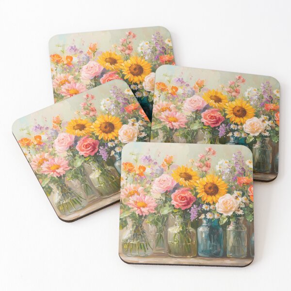 Aperçu de l'œuvre Des fleurs éclatantes dans une brise printanière créée et vendue par daila70.