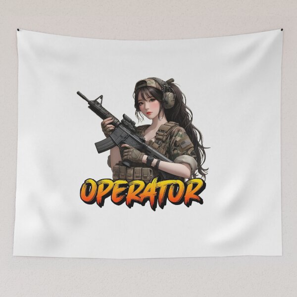 Item preview, Tactical Girl designed and sold by RAWLIFEGRAPHIC.