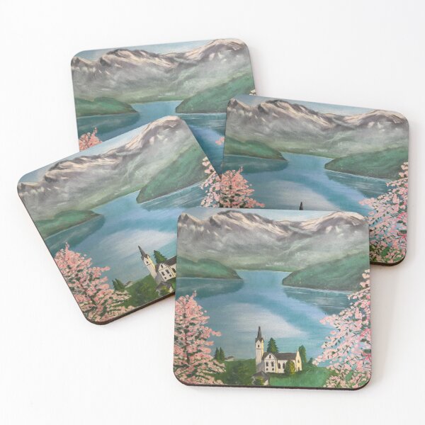Item preview, European Mountain influence Alpine Scene Photo Remake designed and sold by Craig Kauzmann.