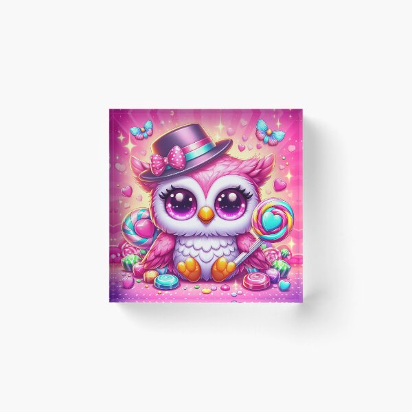 Item preview, Owl Holding a Lolipop  designed and sold by Jbl55.