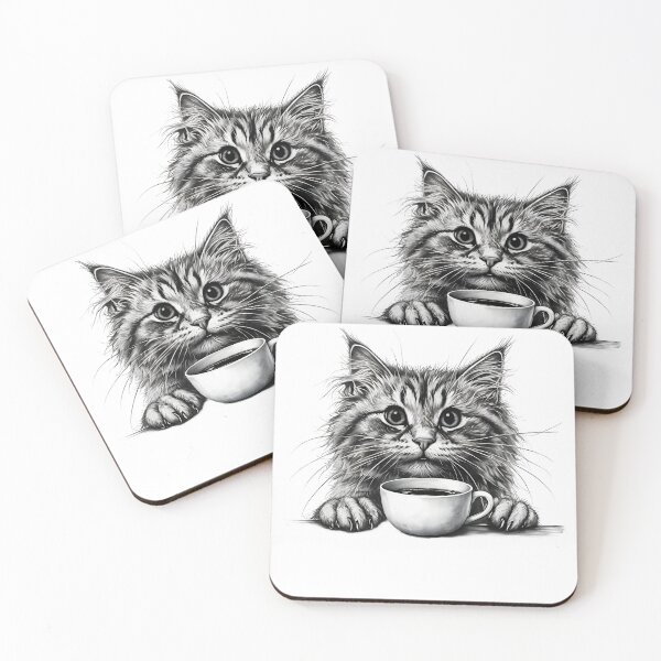 Item preview, Making coffee, cat style designed and sold by Tees16.