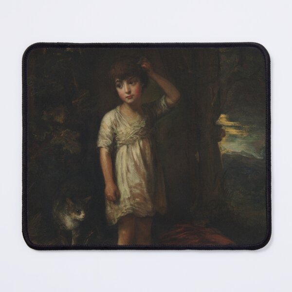 Item preview, A Boy with a Cat—Morning by Joshua Reynolds designed and sold by Vintage Designs +.