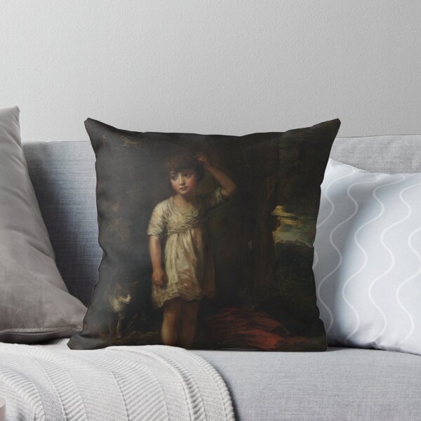 Item preview, A Boy with a Cat—Morning by Joshua Reynolds designed and sold by Vintage Designs +.
