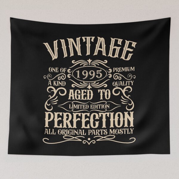 Item preview, Born in 1995 vintage aged to perfection 30th birthday gift designed and sold by Alexaltay.