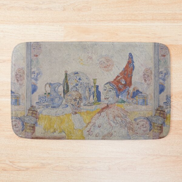 Item preview, Painting, Theatrical Still Life with Masks and Skull designed and sold by DAMADRAMA.