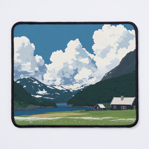 Item preview, Norway landscape | Anime style designed and sold by ComicsFactory.