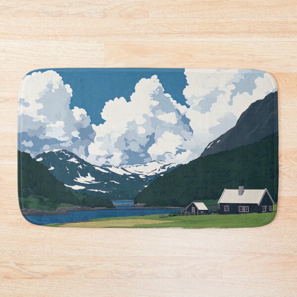 Item preview, Norway landscape | Anime style designed and sold by ComicsFactory.