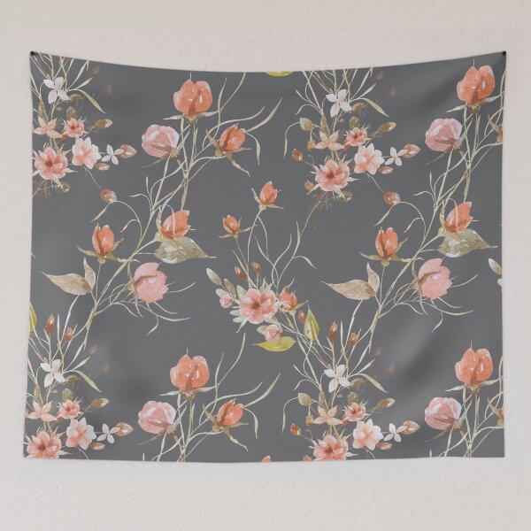 Item preview, Elegant Watercolor Floral Pattern – Vintage Botanical Design designed and sold by DecoVibe.