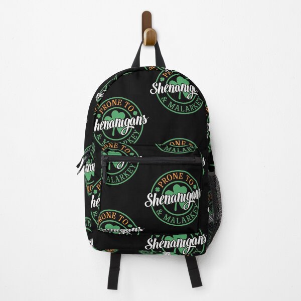 Item preview, Prone To Shenanigans & Malarkey Fun Clovers St Patrick's Da Retro designed and sold by Vincent-Cloud.