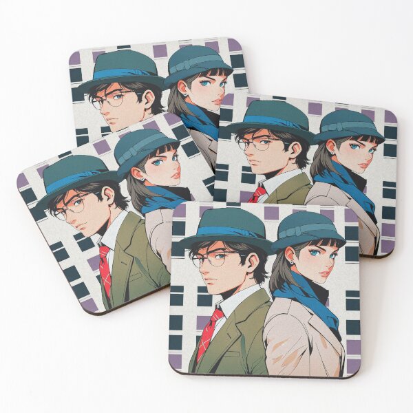 Item preview, Confident British Characters - Individualistic Style Portraits designed and sold by RetroRebootShop.