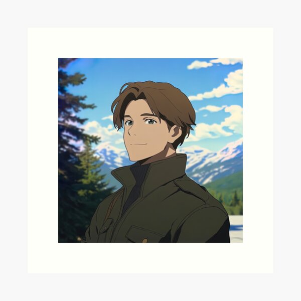 Item preview, Norwegian man | Anime style designed and sold by ComicsFactory.