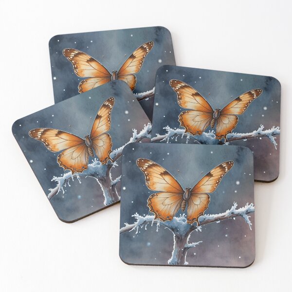 Item preview, Butterfly in the Snow designed and sold by Saim-165.