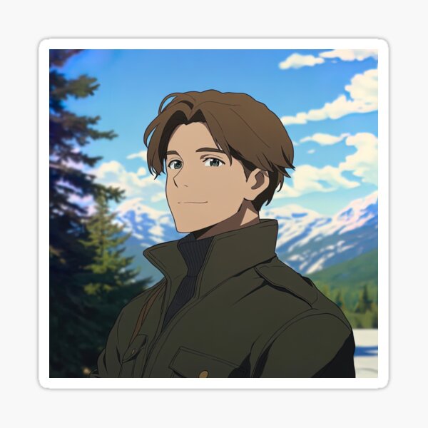 Item preview, Norwegian man | Anime style designed and sold by ComicsFactory.