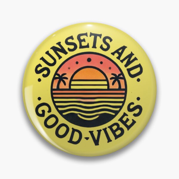Item preview, Sunsets and Good Vibes | Vintage Summer Feel-Good Graphic designed and sold by Designflex90.
