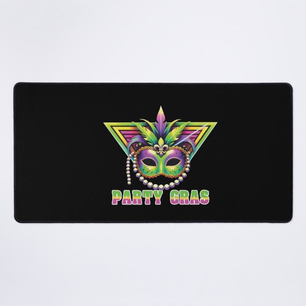 Item preview, Mardi Gras Party Gras Colorful Mask designed and sold by LuminOrb.