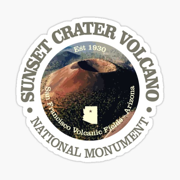 Item preview, Sunset Crater Volcano (NM) designed and sold by curranmorgan.