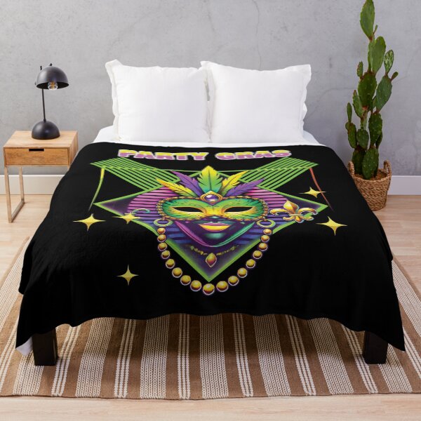 Item preview, Mardi Gras Party Gras Mask Celebration designed and sold by LuminOrb.