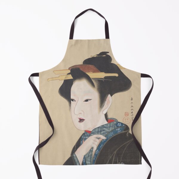 Artikelvorschau, Eine Schönheit, frühes 19. Jahrhundert. Gion Seitoku (Japaner, aktiv Ende des 18. Jahrhunderts–Anfang des 19. Jahrhunderts entworfen und verkauft von Vintage Designs +.