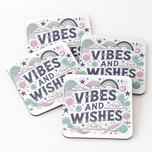 Item preview, Vibes and Wishes (Thoughts and Prayers) designed and sold by Picturit.